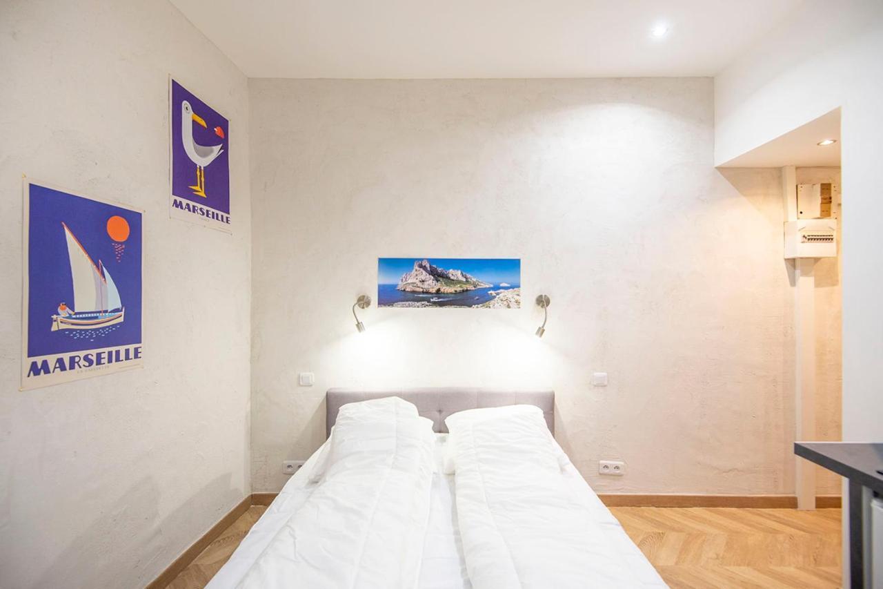 Ferienwohnung Studio In The Heart Of Marseille - Vieux Port Exterior foto